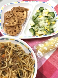 8月5日＊給食 2020/08/05 20:22:23