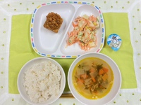 １０月２８日＊給食