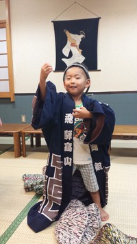 手筒花火！！