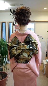 短い髪でセット！