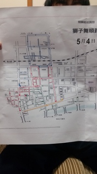 総社祭り順路！！