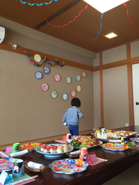お誕生会。 2015/01/25 15:22:41