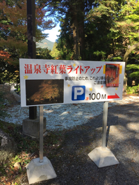 紅葉の下呂温泉。 2015/11/07 15:53:40