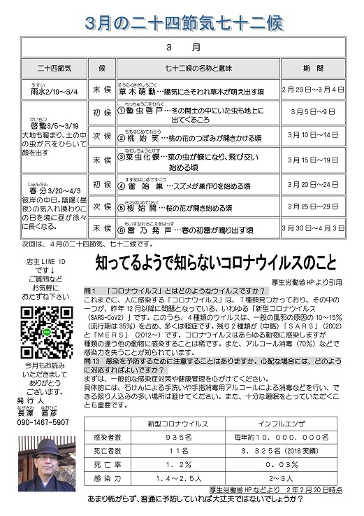 都屋きものだより172号