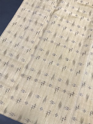 「昨日の夏紬に合わせて」お客様の夏帯から