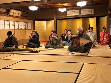 「日枝雅楽会新年会」