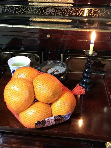 「母の祥月命日」～二十四日市の日～