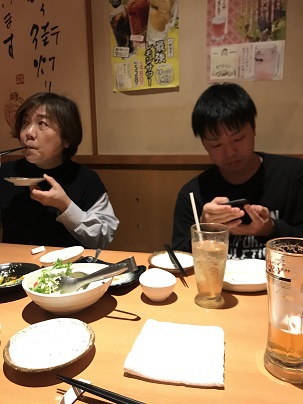 「大阪へ」～息子の出発～