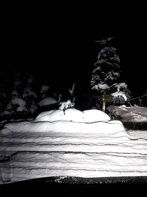「妻の実家の雪」