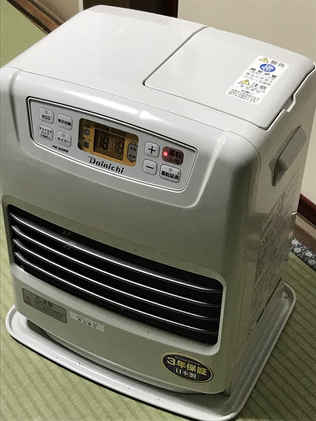「まだ使っています」～5月下旬なのに～