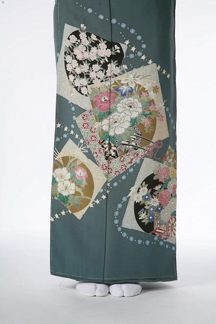 一日１コーディネート【No.37】加賀友禅色留袖＆刺繍袋帯[F]
