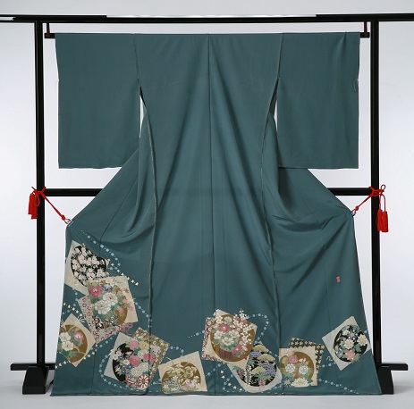 一日１コーディネート【No.37】加賀友禅色留袖＆刺繍袋帯[F]