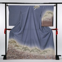 「高山祭の屋台の帯も欲しいな」一日１コーディネート小物チェンジ【No.052】訪問着＆明綴袋帯