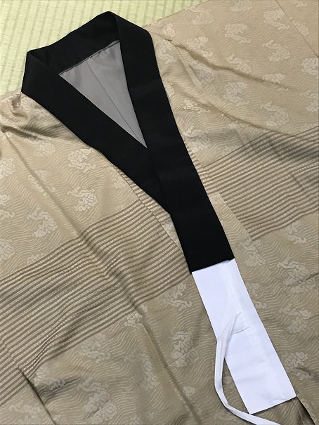 「昨日の続き」～長襦袢のファスナー衿加工～