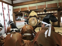 「飛騨護国神社にて」