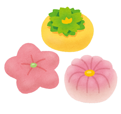 「最近和菓子をよくいただきます！」