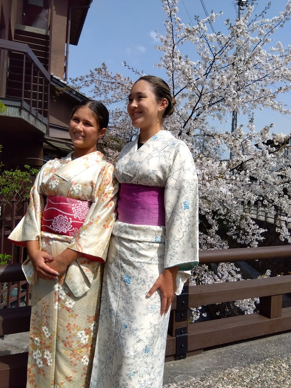 最終日？きもの体験会！