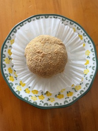 今日は買えました(^^♪ 田の下さんのくるみきなこ大福 2024/07/10 14:49:50