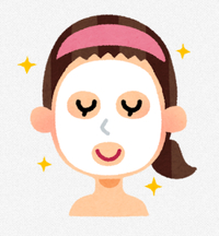 パックで顔がかぶれました