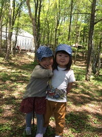 キッズハンドペイントTシャツ