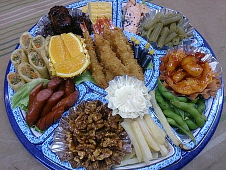 今日ご注文のオードブルです！