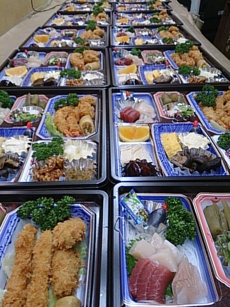 今日ご注文いただいた弁当です＾＾