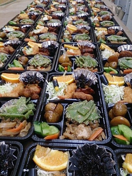 今日ご注文いただいた弁当です～