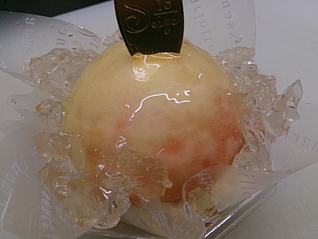 seizeの桃のケーキ♪