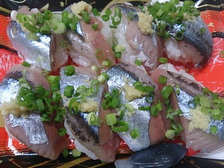 サンマ握り寿司