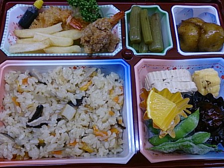 今日の弁当