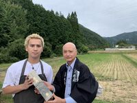 YouTuber「こめお」さんご一行が来社 2023/10/04 08:42:45