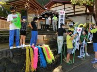 新型コロナ退散！「御母衣地蔵祭」