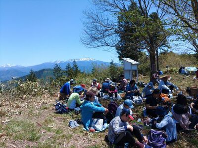 高屹山山開きでした