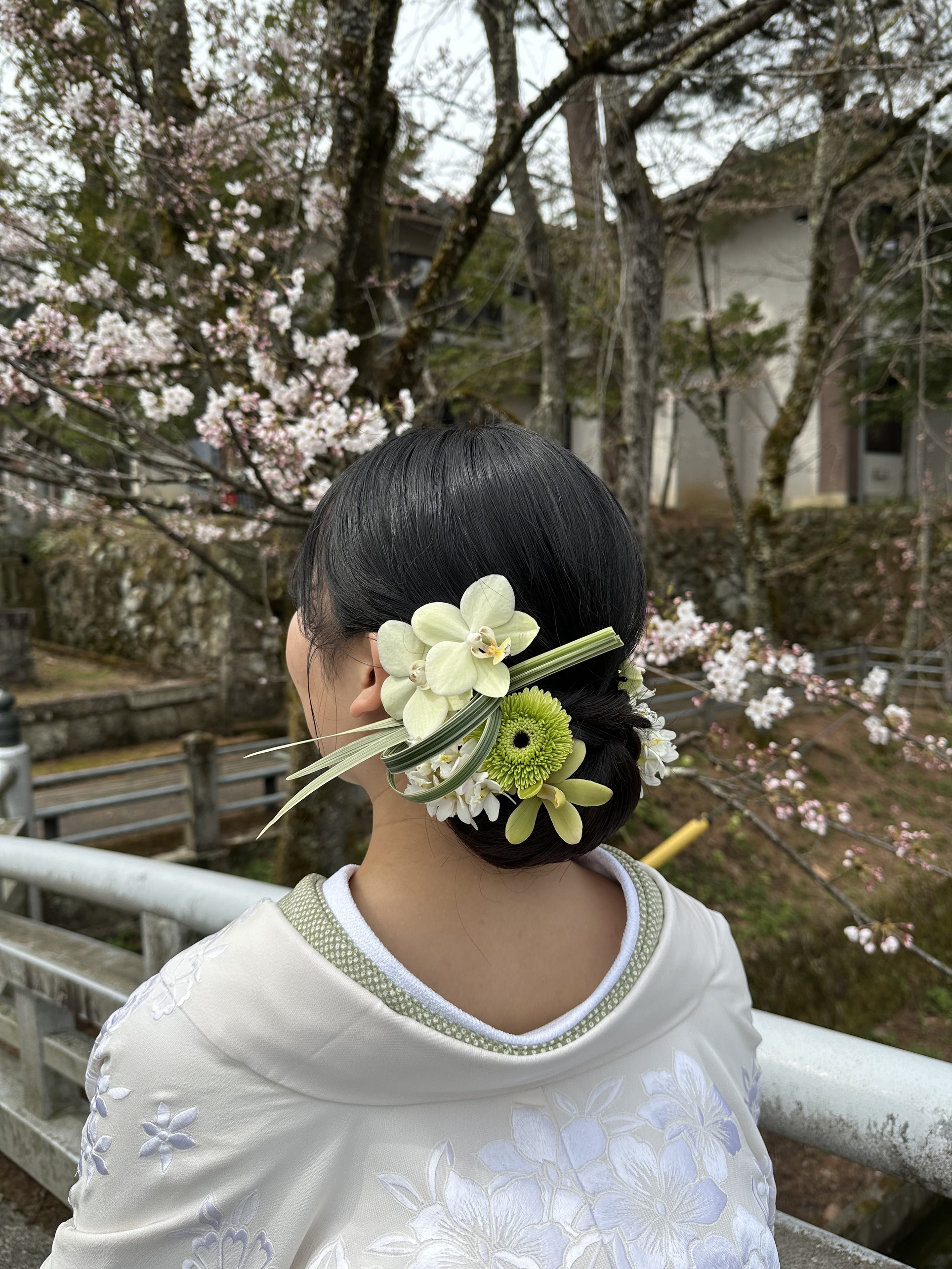 白無垢ヘアスタイル