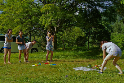 今日の秋神川【キャンプ女子会】