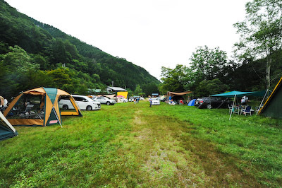 今日の秋神川【夏キャンプ始まる】