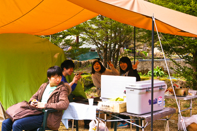 キャンプだより【体験キャンプは】