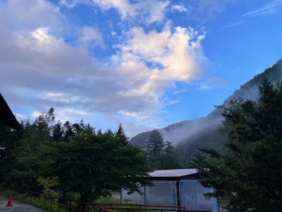 やっと晴れました！
