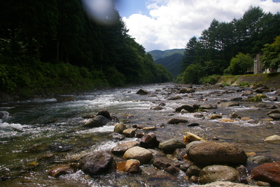 今日の秋神川