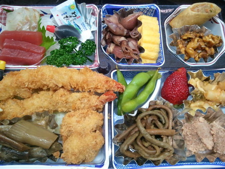 今日ご注文いただいたお弁当です！