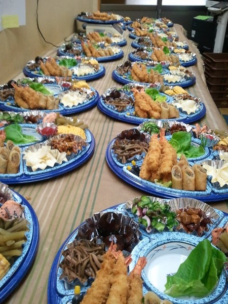 祭り料理着々と・・・・