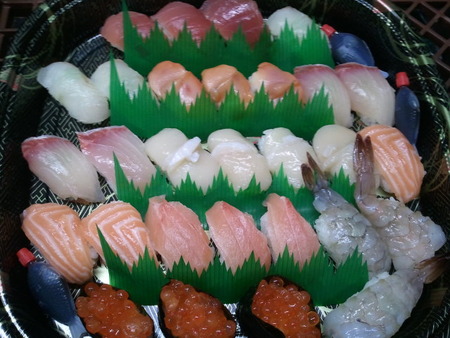 今日の握り寿司♪