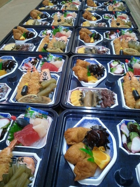 今日ご注文いただいた弁当です！