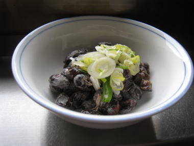 黒豆。