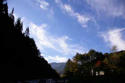 今日の秋神川