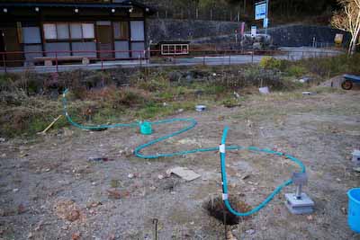 水平をとる