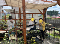 お庭ショップ、ありがとうございました（^人^）