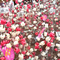 今日のファーマーズさん。花餅が並び始めました｡.ﾟ+:✿｡.ﾟ+:✿｡.ﾟ