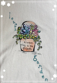 〜手書きTシャツ〜 また一つお気に入りが増えました( *´艸｀)♪