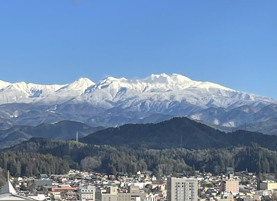 今日の　乗鞍岳は最高に綺麗でした❣